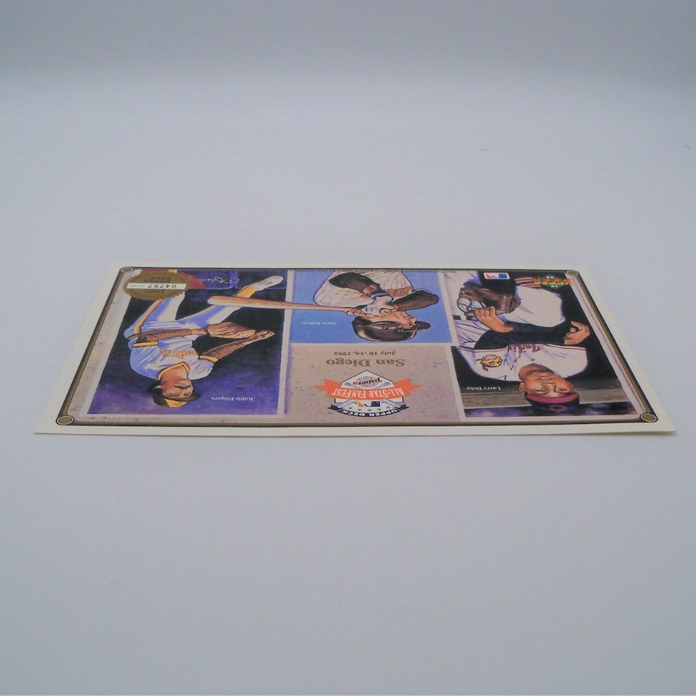 Upper Deck 1992  All Star Fan Fest Limited Edition Collector Series Card - Picture 4 of 10